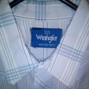 Vintage Mens wrangler button down